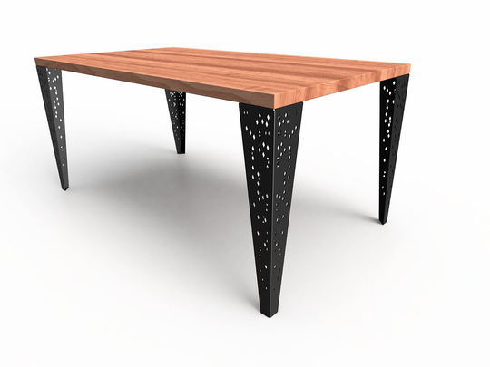 Industrial Style Table Legs, Metal Desk Console Coffee Flexio Line | B7A