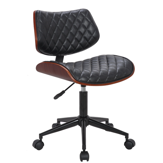 Porthos Bentwood Walnut Veneer Deluxe Home Office Chair