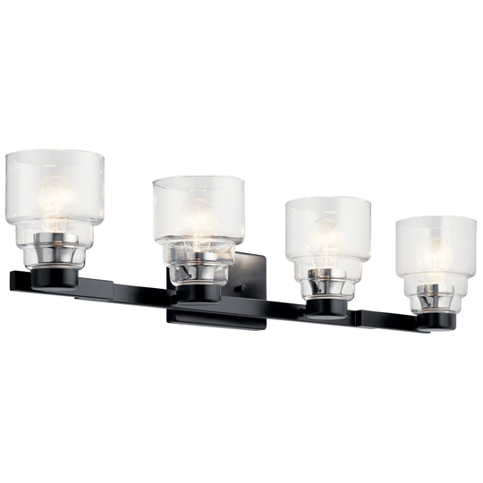 Kichler Lighting Vionnet 4-Light Vanity Light Black