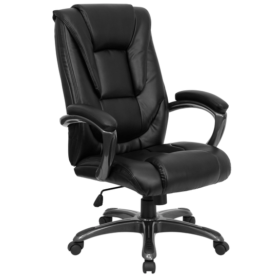 High Back LeatherSoft Layered Upholstered Executive Ergonomic Office Chair