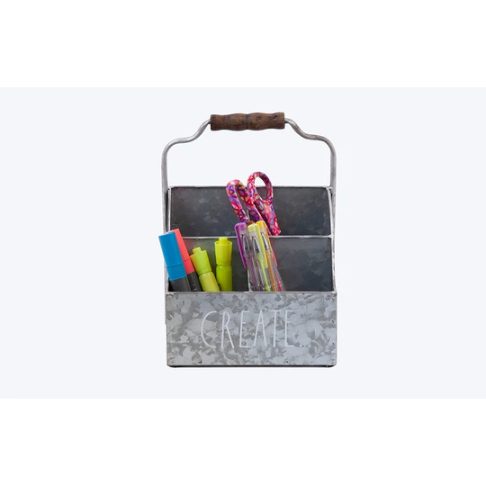 Rae Dunn 4 Compartment Desktop Organizer
