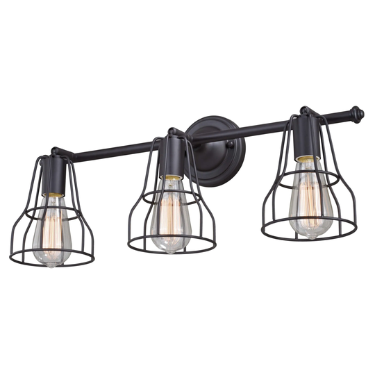 Vaxcel Lighting Clybourn 3 Light 23" Wide Bathroom Vanity Light with