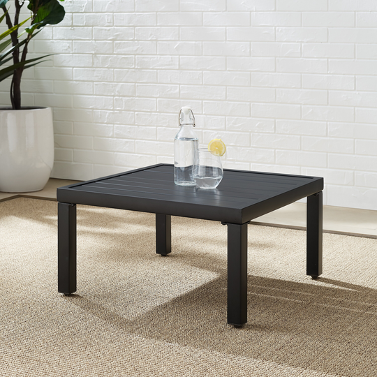 Piermont Outdoor Metal Sectional Side Table - 23"x23"x12.5"