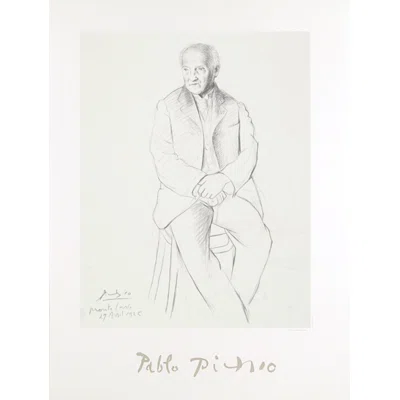 Portrait Du Maitre De Ballet De La Scala De Milan by - Painting on