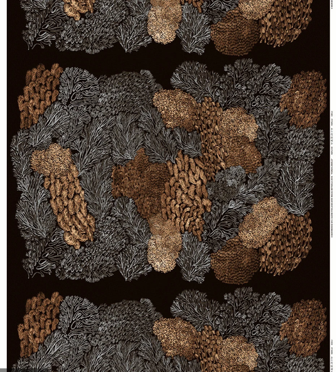 Marimekko Poronjäkälä, Linen Fabric, Sold By Rapport/Repeat 39"