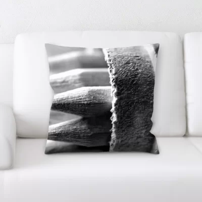 Kelsie Pencils Throw Pillow
