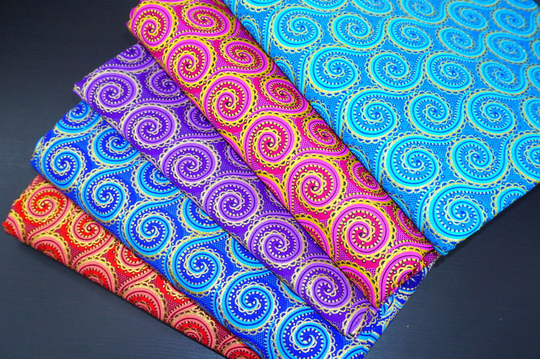 Sparkly Metallic Table Runner, Swirl Geometric Abstract Linen Boho Home, Glitter Wedding Event Birthday Party Decor, 100% Cotton