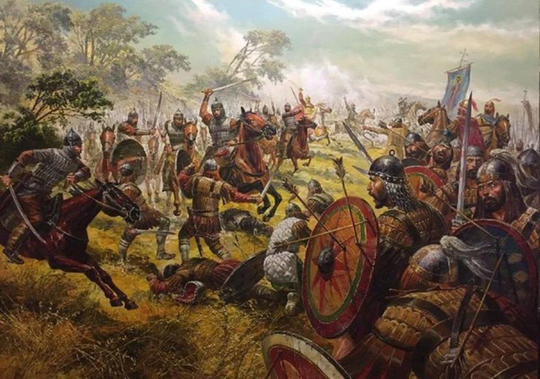 5D Diy My Diamond Art | Byzantine Varanglan's Battle Painting Kit | New