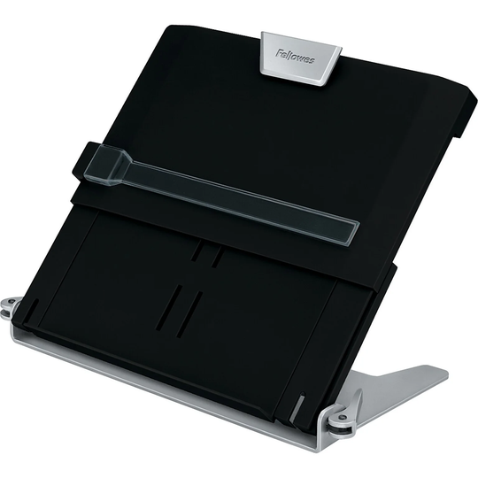 Fellowes Professional Series In-Line Black Document Copy Holder - 7.5" x 2.5" x 12"