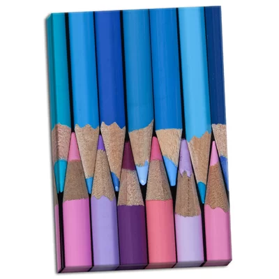 'Colored Pencils Ii' Canvas Art