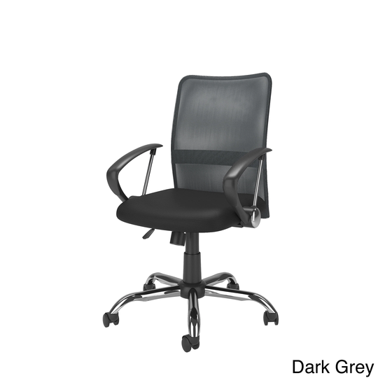 Porch & Den Oakwood Contoured Mesh Back Office Chair