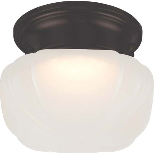Nuvo Lighting Bogie Single Light 6-1/4" Wide Integrated LED Flush
