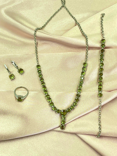 Color Changing Stone Zultanite Jewelry, Turkish Diaspore Silver Jewelry Set, Gemstone Set