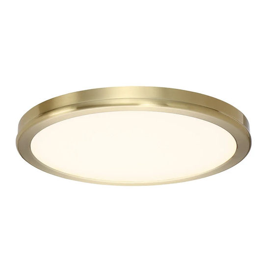 WAC Lighting Geos Single Light 10" Wide Integrated LED Flush Mount