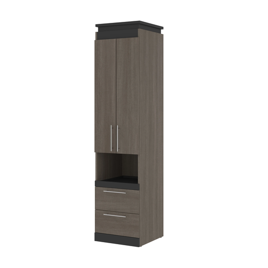 Bestar Orion 20W Storage Cabinet with Pull-Out Shelf