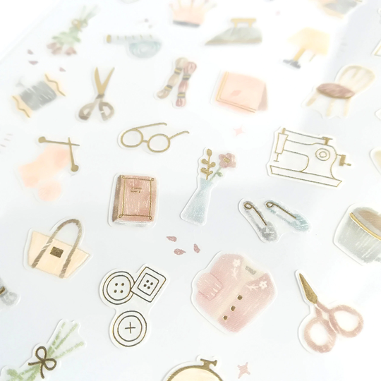 One's Diary Life Sticker"Sewing" From Japan | Mind Wave