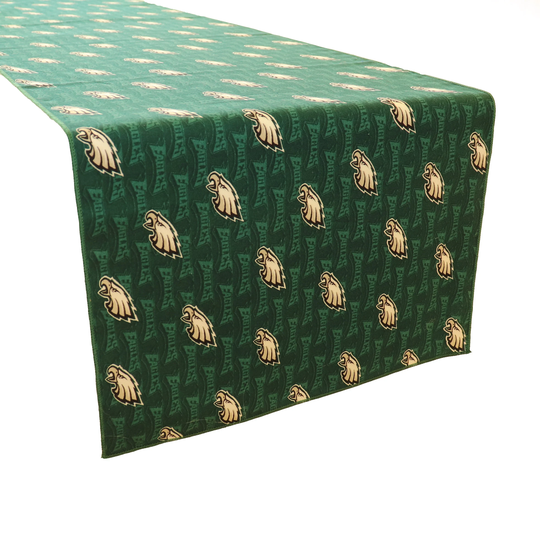 Philadelphia Eagles 100% Cotton Table Runner/Home Dining Décor Sports Events Holidays & Parties Tailgate Football Fans