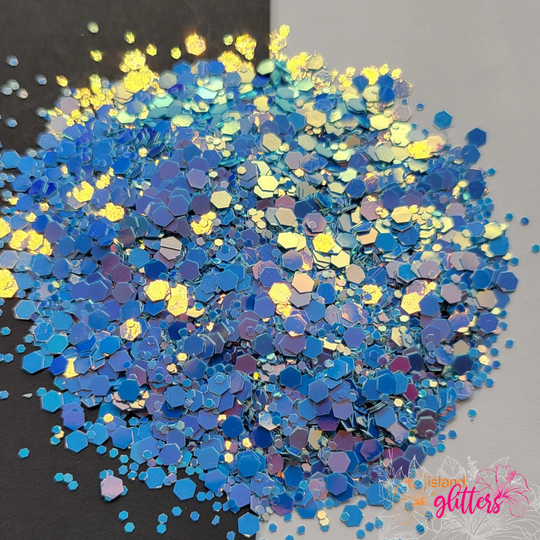 Mystic River - Chunky Color Changing Glitters | Blue Chameleon Colorshift Tumbler
